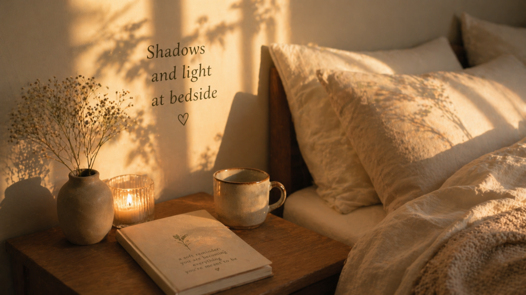 Shadows and light at bedside